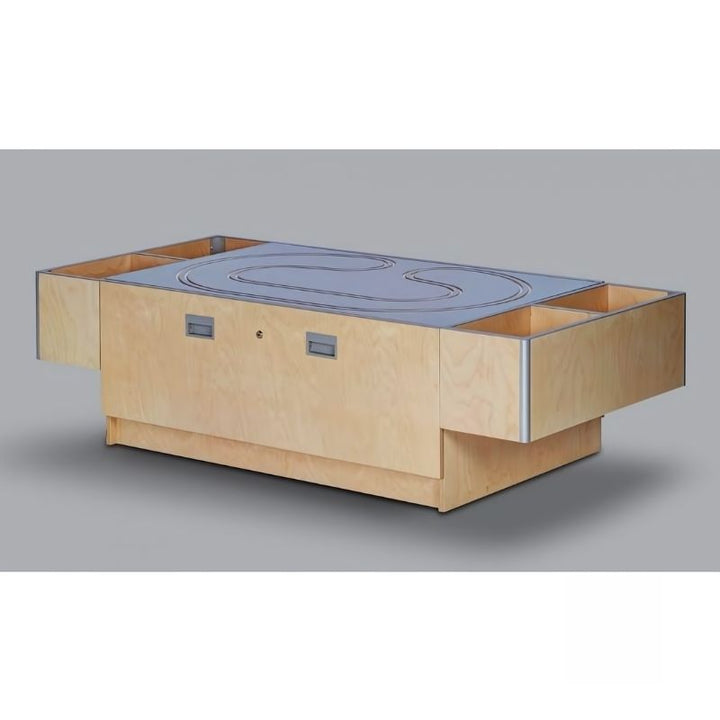 3branch Double Discovery Table - Third Landscape View Empty