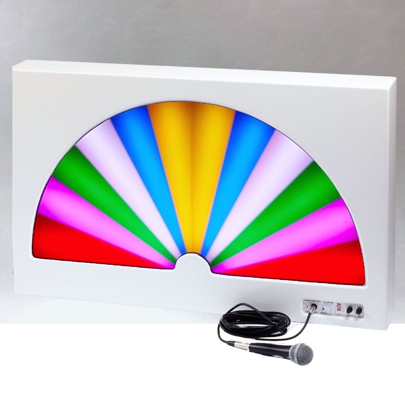 Experia Interactive LED Fanlite - Front View Full Color