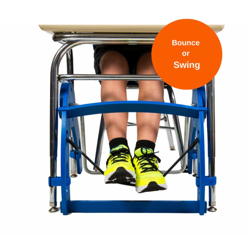 Kinnebar Foot Swing - K100 Blue Bounce or Swing Frontview
