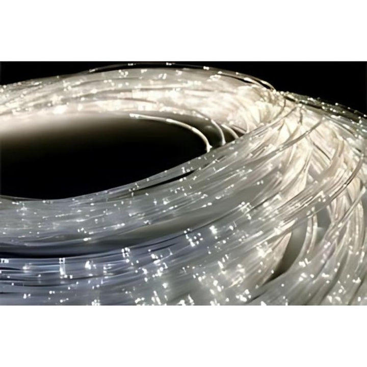 Micro LED 4000 With Fibre Optic Spray Harness - Light Source & Remote Included - Close UP View Cold Light