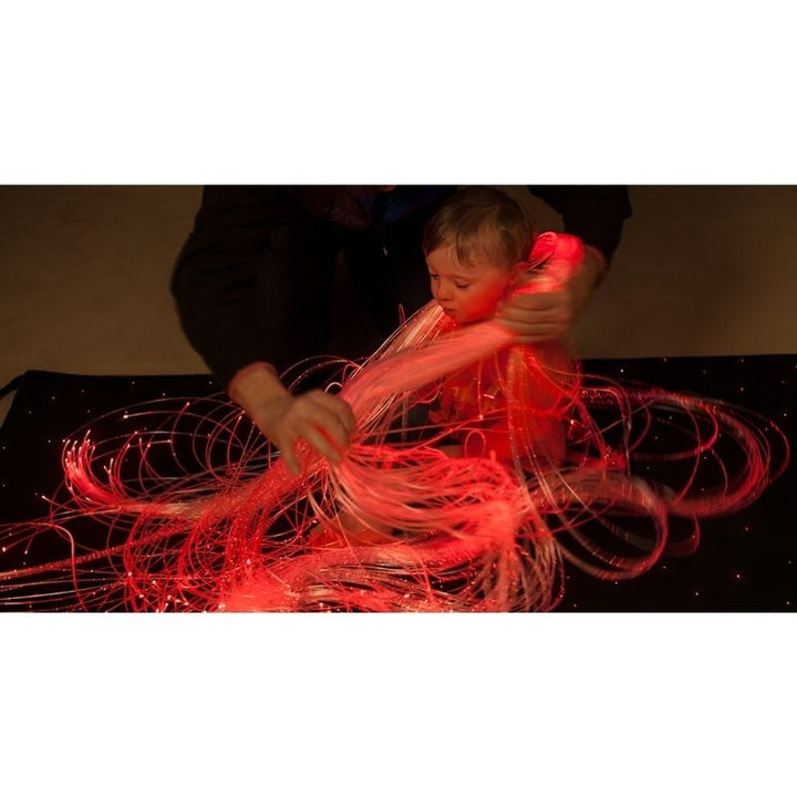 Micro LED 4000 With Fibre Optic Spray Harness - Light Source & Remote Included - Adult and Child Red Light