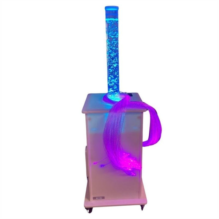 SouthpawPortableBubbleTubeCart-MedicalGrade_2-in details Bubble Tube Cart Power On