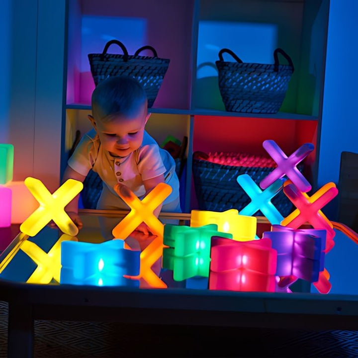 TTS Glow Crosses Small - 12 Pack - Baby Active Play