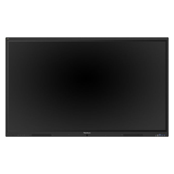 ViewSonic IFP5541 55 inch interactive display shown straight on with the touchscreen powered off