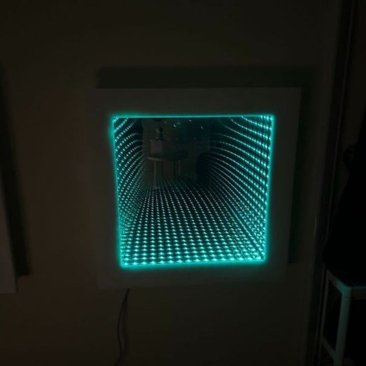 AHS Infinity Wall Panel - Front View Green Light
