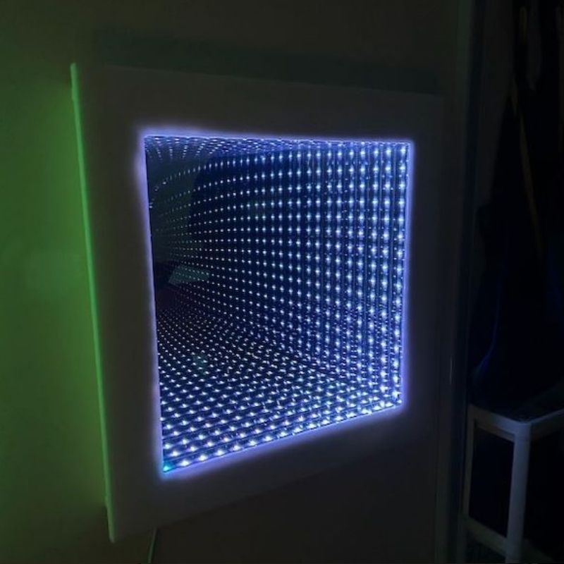 AHS Infinity Wall Panel - Side View White Light