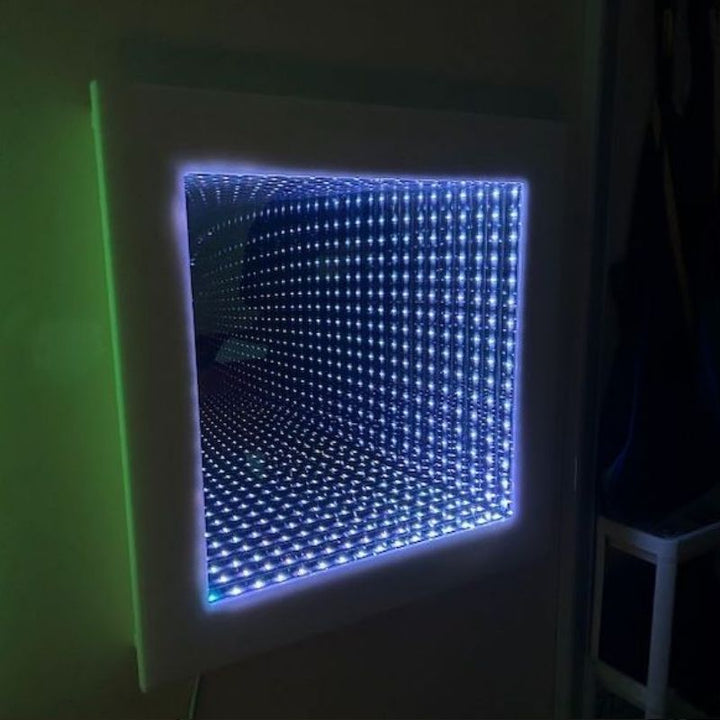 AHS Infinity Wall Panel - Side View White Light