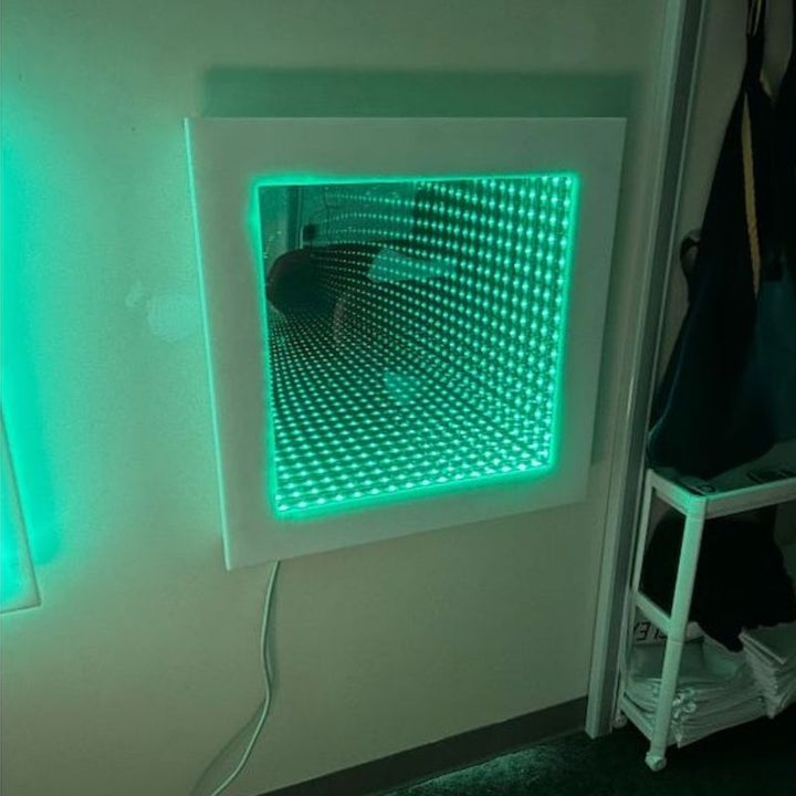 AHS Infinity Wall Panel - Front View Green Light