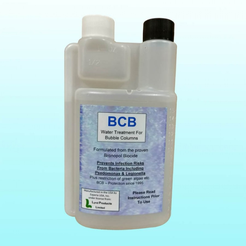 Experia BCB Bubble Tube Water Treatment Fluid Close Up