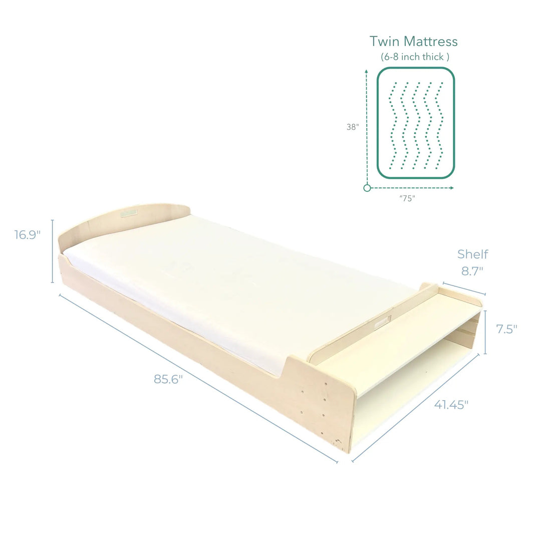 Sapiens Child - CHERRY TWIN - Montessori Floor Bed