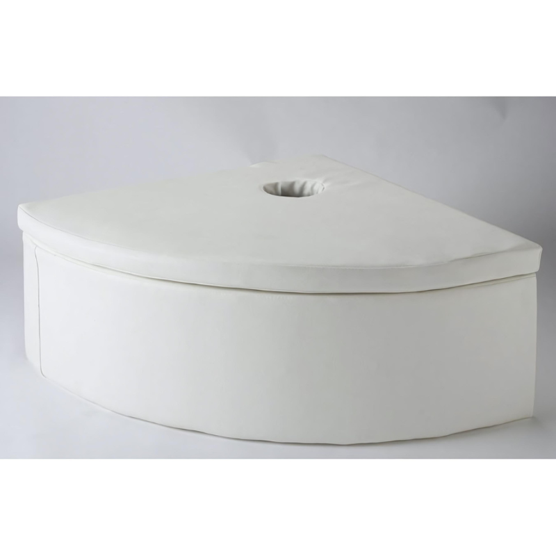 Experia Curved Bubble Tube Platform - White Clean View