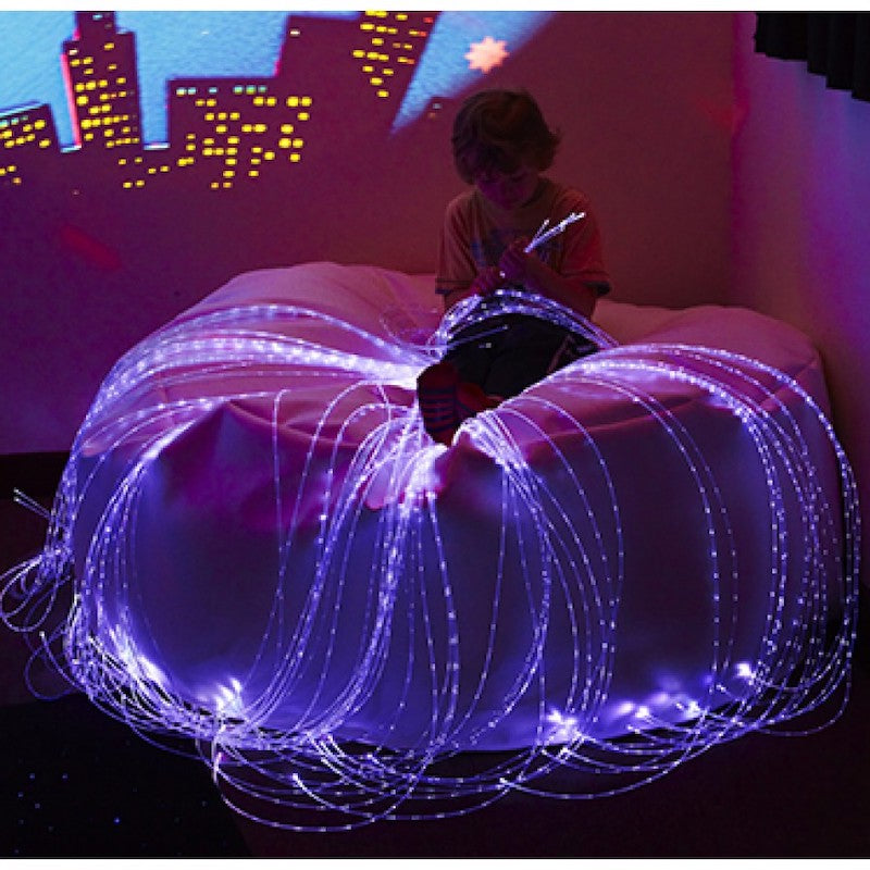 Experia LED Fiber Optic Softie child playing