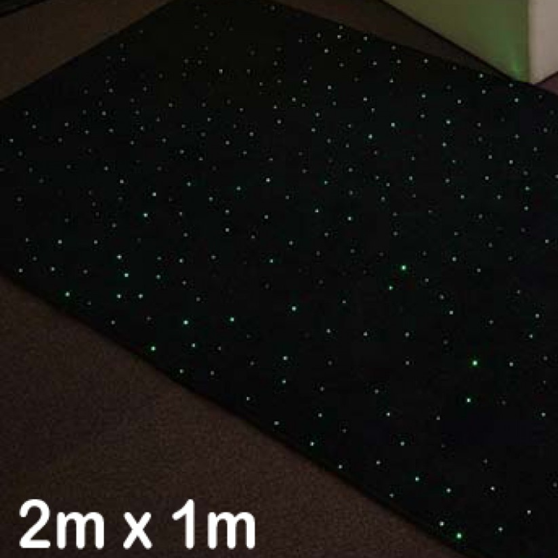 Experia LED Fiber Optic Star Carpet