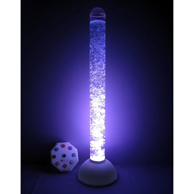 Experia Superactive LED Bubble Tube & 9 way wireless controller Bundle Close Up