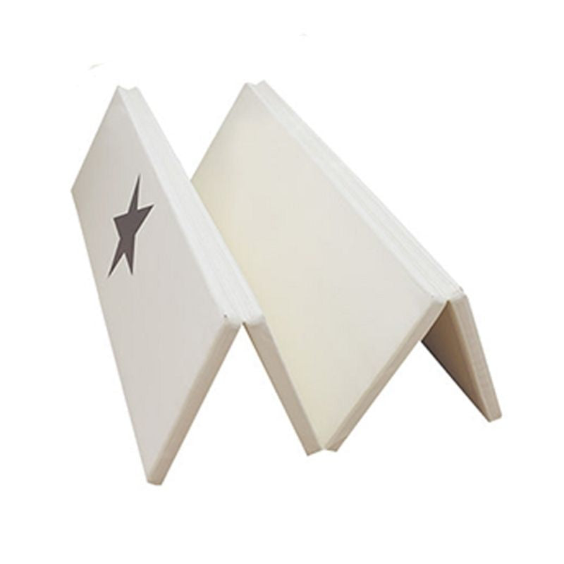 Ggumbi Lucky Star Clean Bumper Play Room - Ivory - Extra Large - Close Up View
