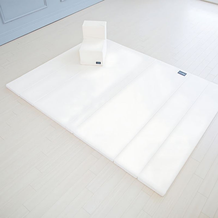 Ggumbi Lucky Star Clean Bumper Play Room - Ivory - Extra Large - Clean Top View
