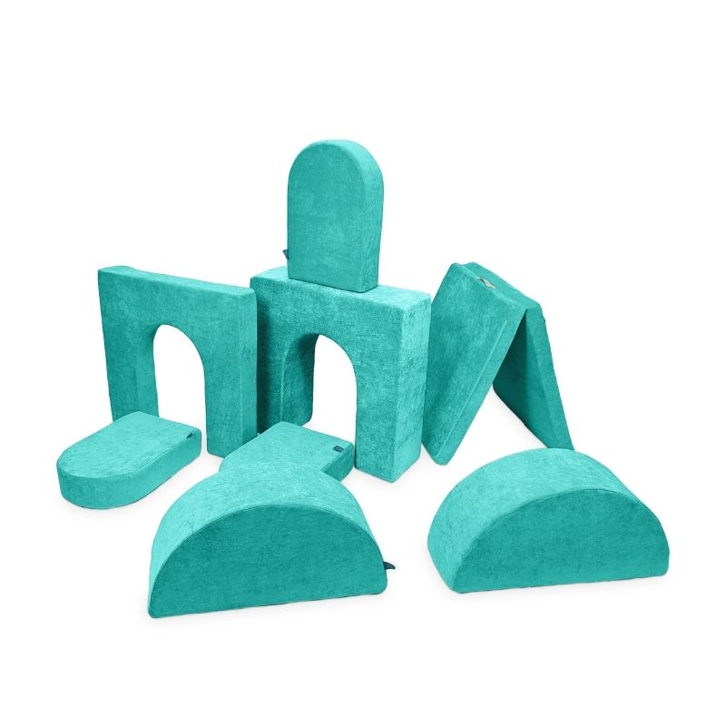 Go Coconut - The Architect Bundle (8 Pieces) - Landscape View Tropical Teal