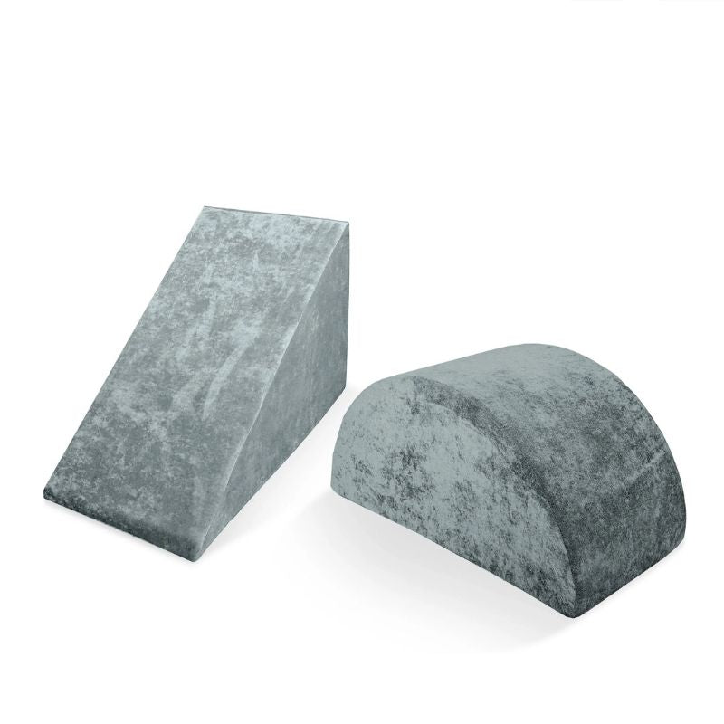 Go Coconut - Wedge & Mega Rocker Bundle Landscape River Stone