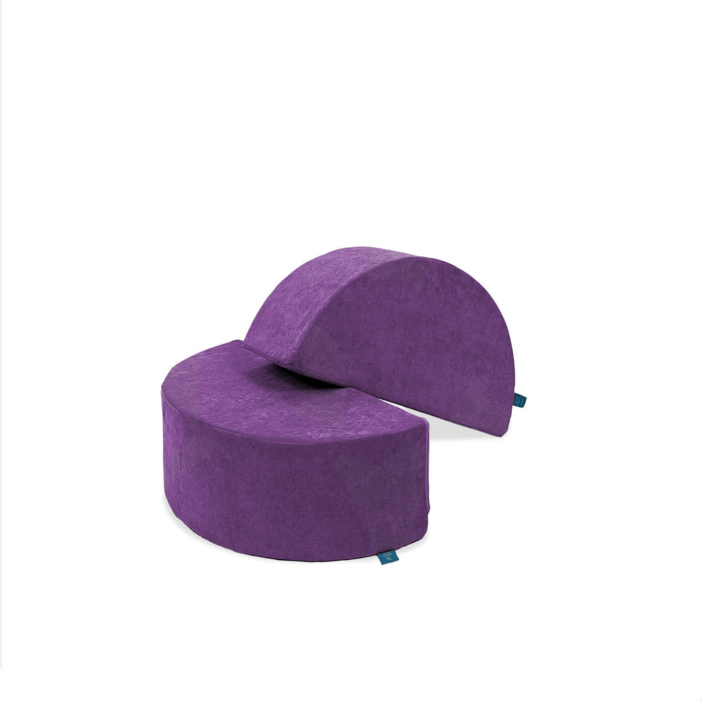 Go Coconut - Half-Moon 2 Pack - grape front view