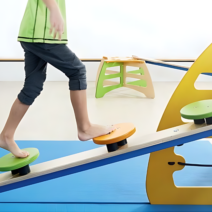 HABA Pro 5 Balancing Board Set Active Play Close Up