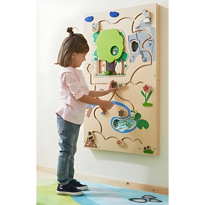 HABA Pro Forest Sensory Wall Elements Panel Child Active Play