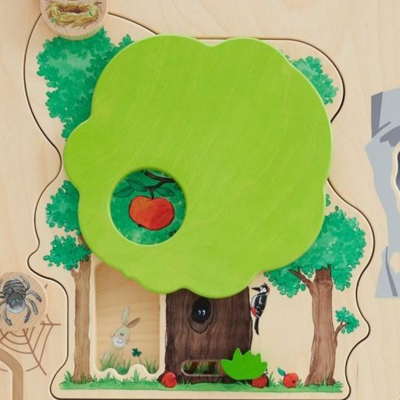 HABA Pro Forest Sensory Wall Elements Panel Apple Tree