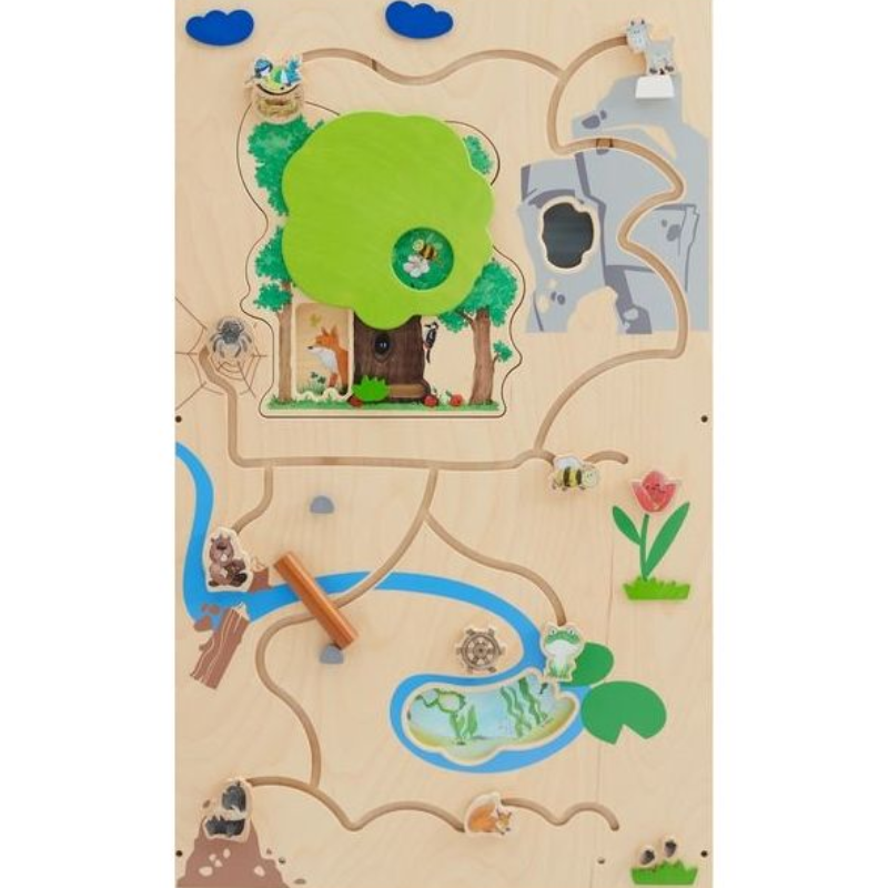 HABA Pro Forest Sensory Wall Elements Panel Front View