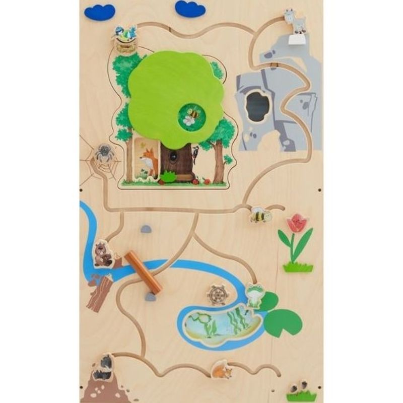 HABA Pro Forest Sensory Wall Elements Panel - Front View
