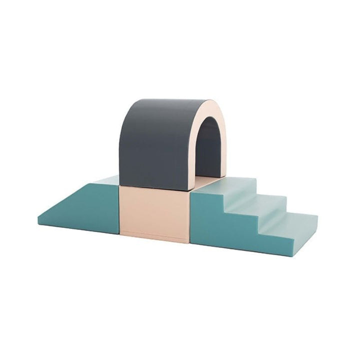 IGLU Soft Play Set - Imagination Tunnel - Light Pastel Clean Side View