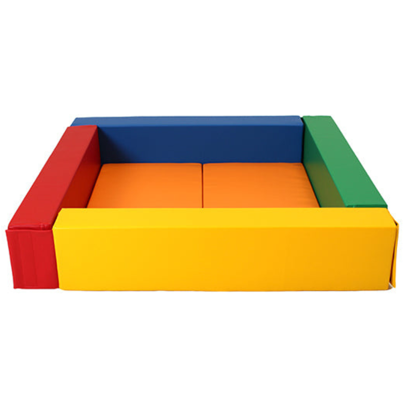 IGLU Soft Play Square Ball Pit - Ball Play Heaven Multi Color Pit Clean View