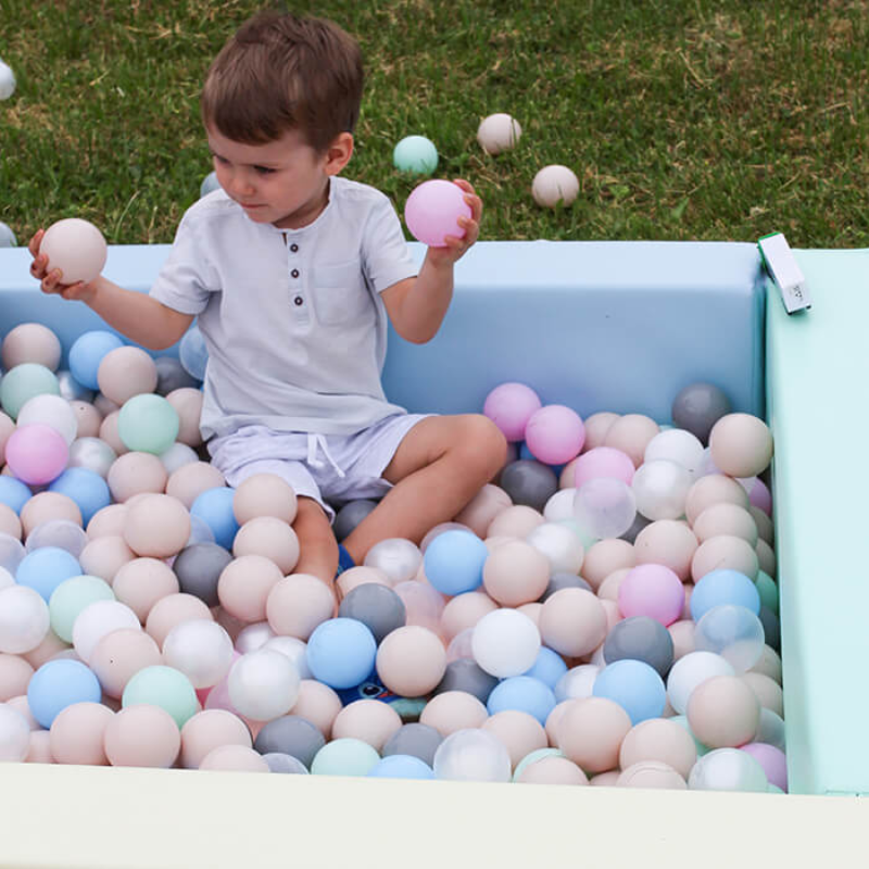 IGLU Soft Play Square Ball Pit - Ball Play Heaven Pastek Color Ball Pit Child Play