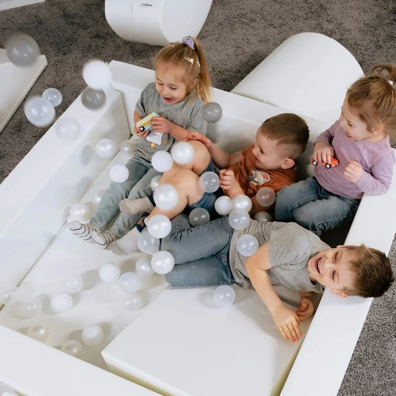 IGLU Ball Pit Ball Pit Heaven raining balls view