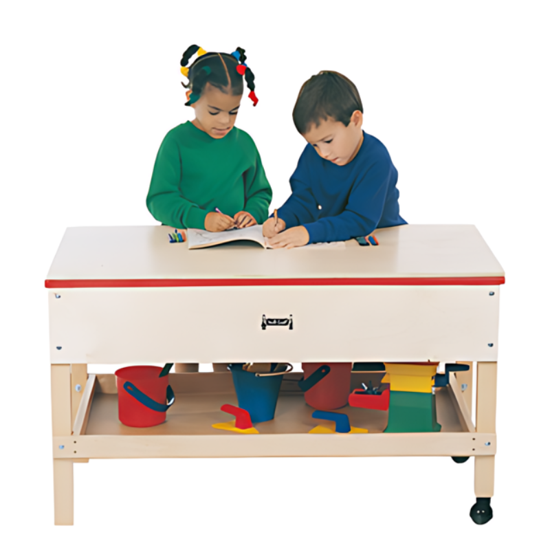 Jonti-Craft Sensory Table with Shelf, 24" High Child Active Play