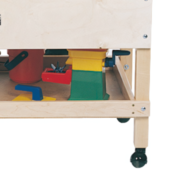 Jonti-Craft Sensory Table with Shelf, 24" High Storage View