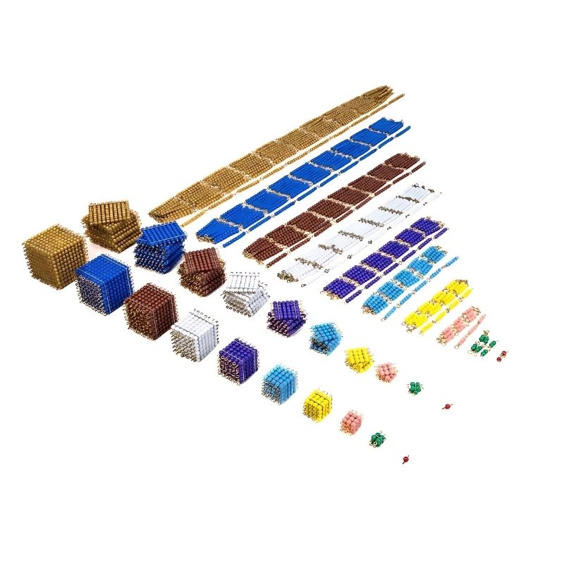 Kinderhuis Math Beads & Cabinet Set - Landscape View Beads
