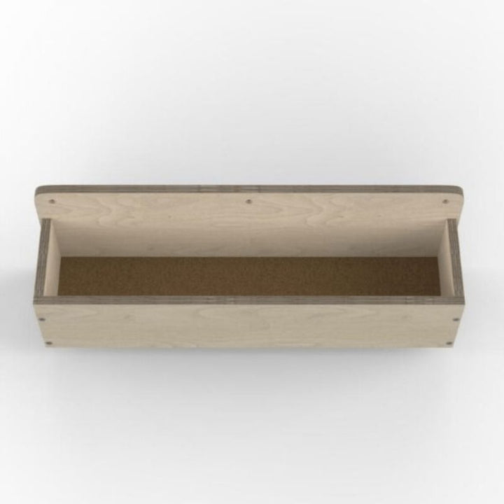 LiteZilla Wooden Storage Box - Top View Second
