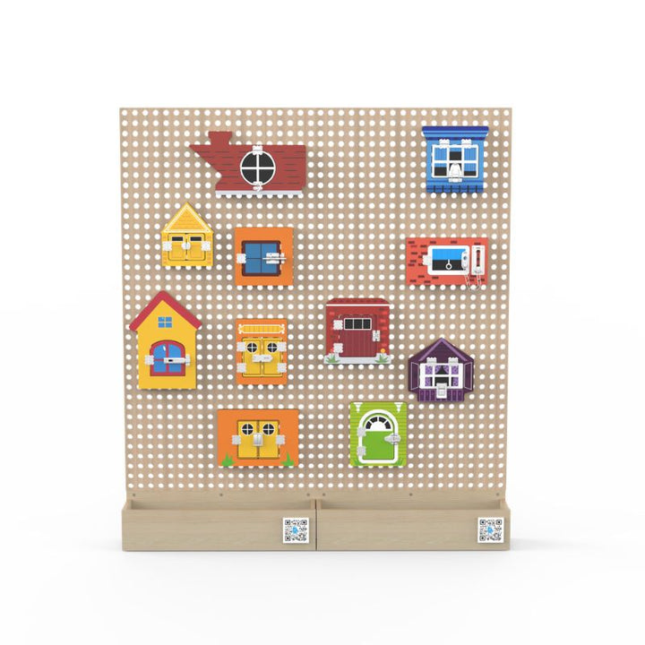 LiteZilla_Kidworx_Interactive_Design_Suite_1 - Nosey Neighbor Front View