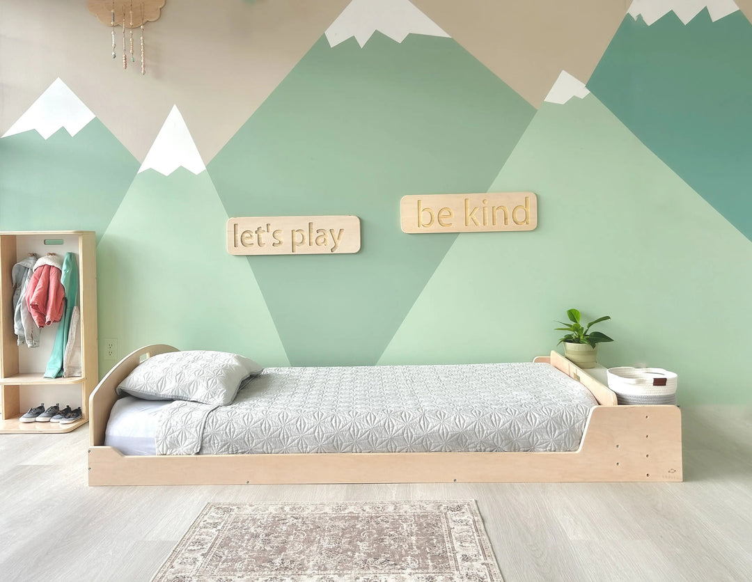 Sapiens Child - CHERRY TWIN - Montessori Floor Bed