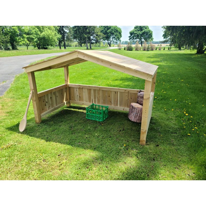 ONPOutdoorGroupPlayCabana4ftx6ft - Side View