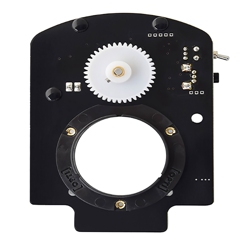 OPTIKinetics 50mm Variable Speed Active Gate Cassette Rotator Close Up