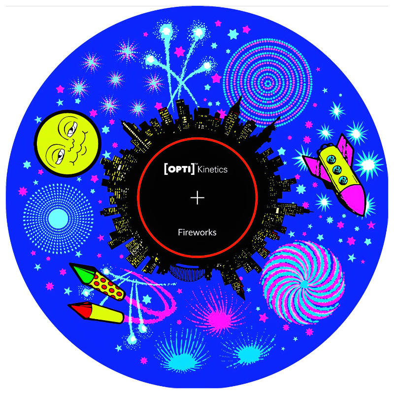 OPTIKinetics 6" Picture Effect Wheel Fireworks