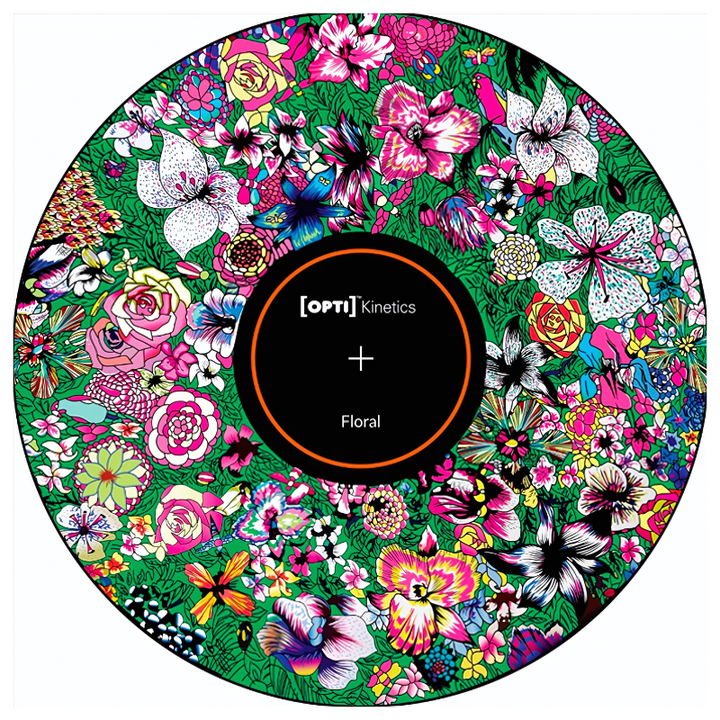 OPTIKinetics 6" Picture Effect Wheel Floral