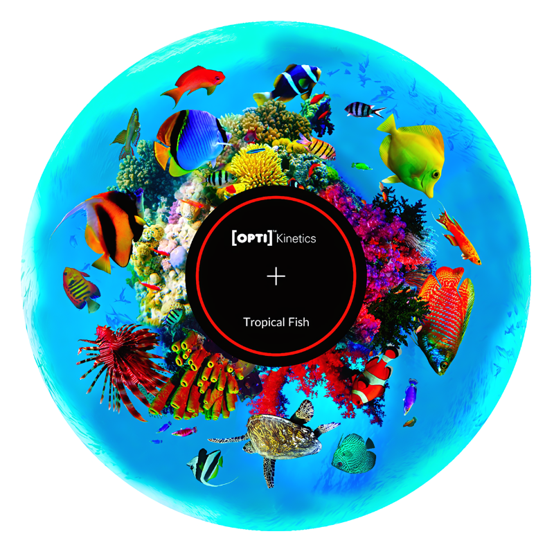 OPTIKinetics 6" Picture Effect Wheel Tropical Fish