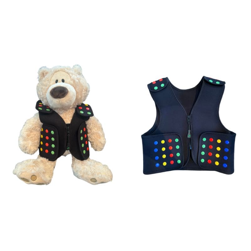 Power WearHouse ProPower Compression Vest For Kids - 5 Vest Bundle (Save $20!) Teddy and Vest