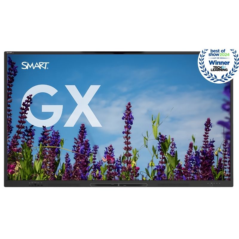 SMART Board GX Series Interactive Display w/ Embedded OS - Clean Front View
