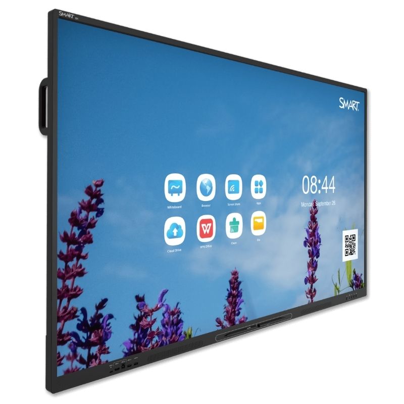 SMART Board GX Series Interactive Display w/ Embedded OS - Front Side View
