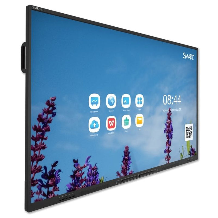 SMART Board GX Series Interactive Display w/ Embedded OS - Front Side View
