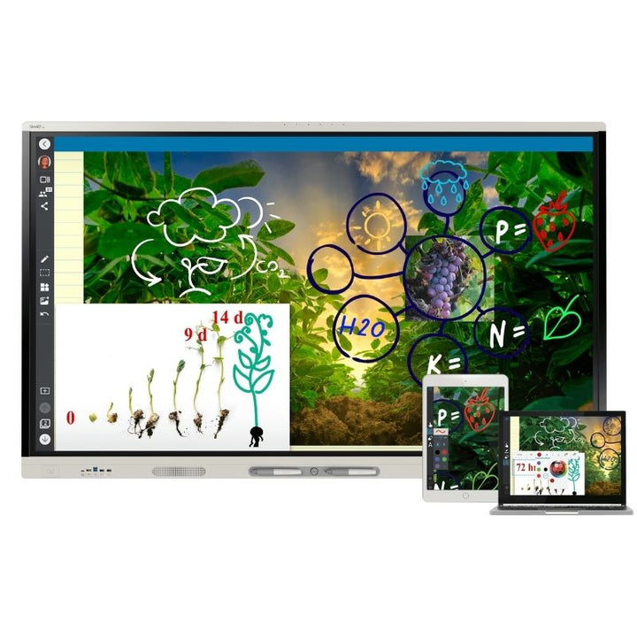 SMART Board MX Pro Series Interactive Display with iQ - Landscape Front View
