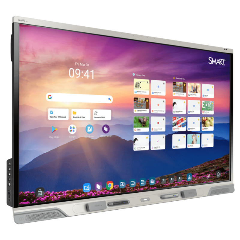 SMART Board RX Series Interactive Display w/ iQ Close Up