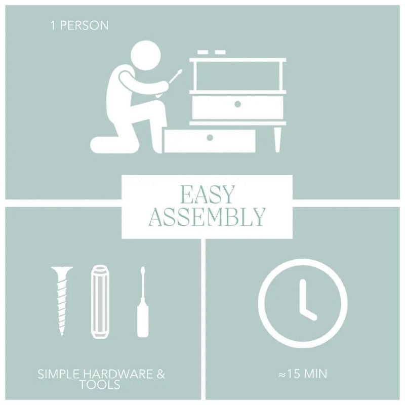 Sapiens Child - GUAVA - Montessori Bookshelf - Easy Assembly
